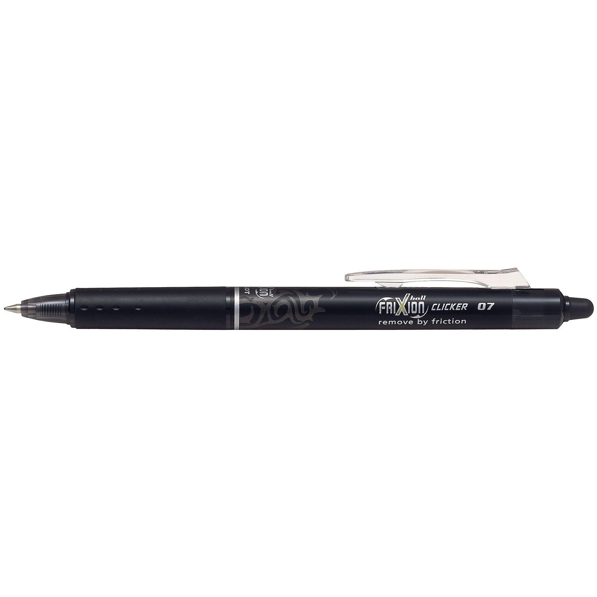 Frixion Clicker Rollerball Pen Black - Pack of 12